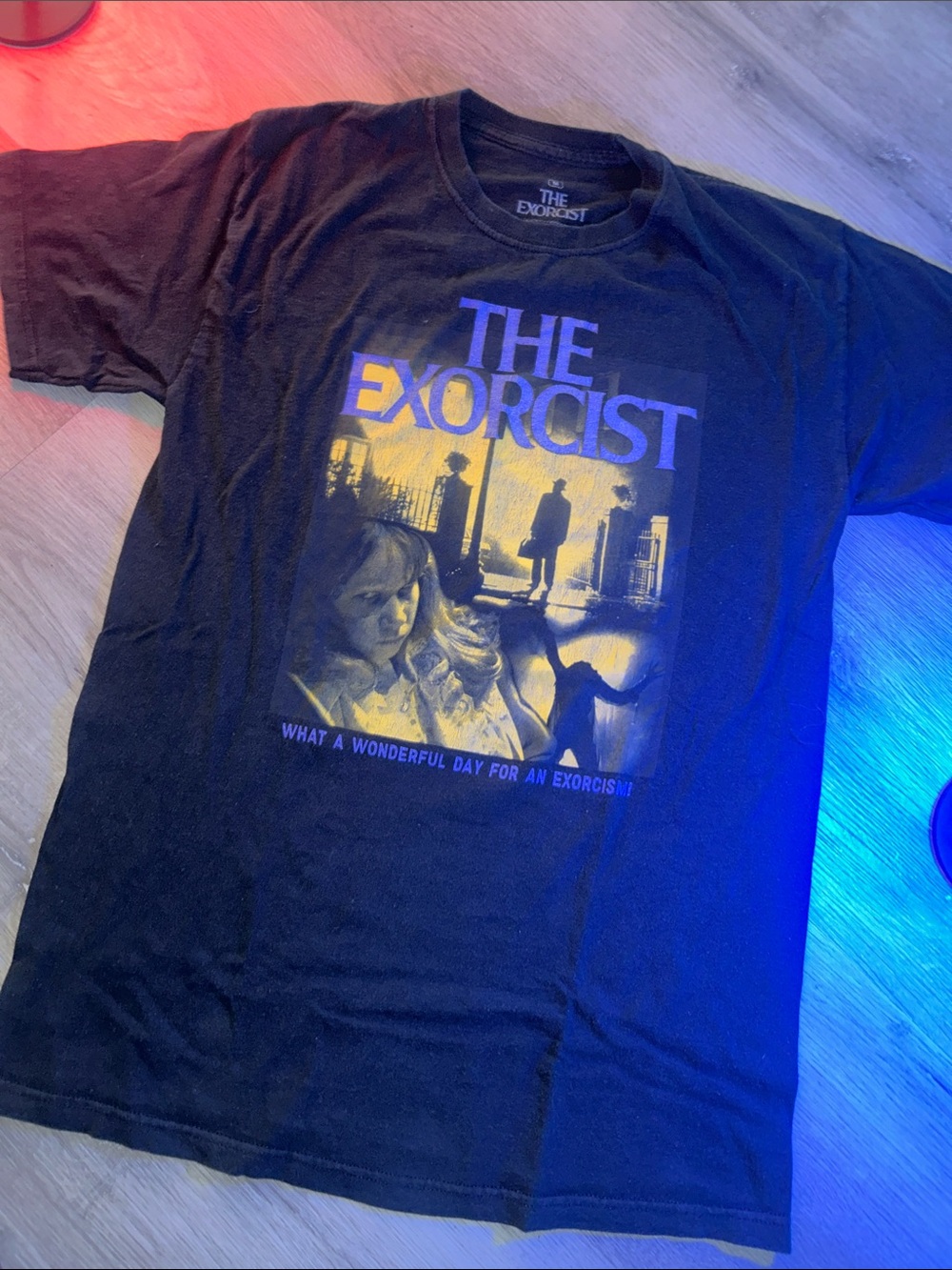 The Exorcist horror Graphic Tee - Black